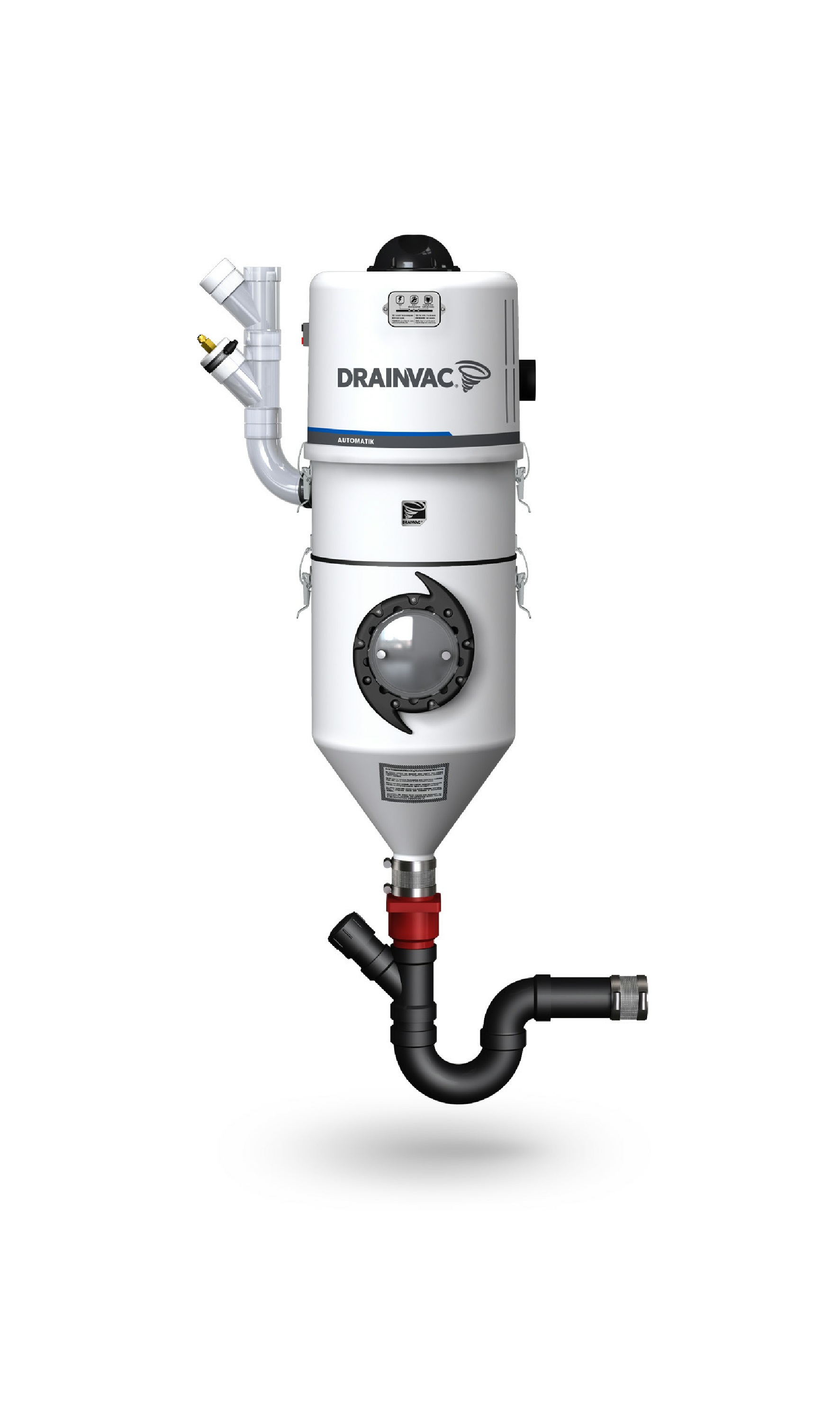 Centrale DRAINVAC DF1A180 'Eau & Poussière', à vidange automatique