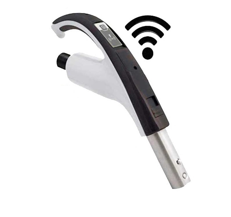 Poignée ergonomique pour flexible HAH Retraflex à cran d'arrêt et commande à distance Wifi, sans récepteur