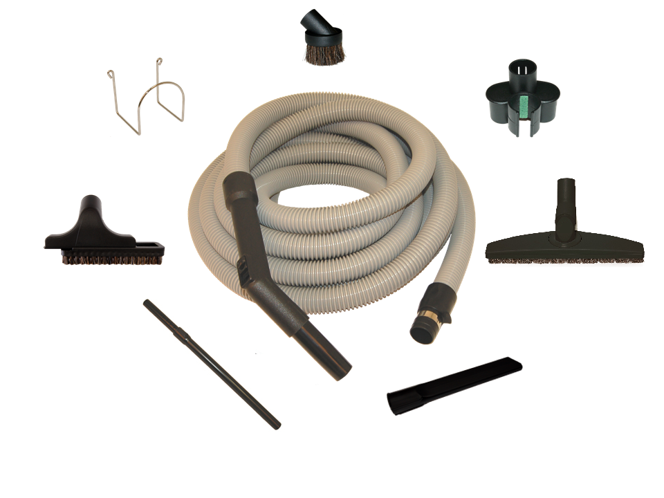 Set de nettoyage Basic Access 'Poussière' avec flexible standard 9.1 m sans bouton ON/OFF + accessoires