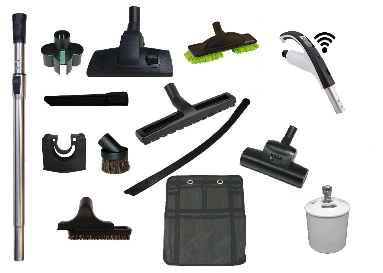 Set de nettoyage Premium Elite 'Poussière' pour système Retraflex avec poignée à commande à distance Wifi + accessoires, sans récepteur