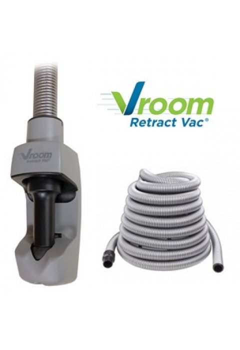 Ensemble d'installation avec 1 prise + 1 flexible 12 m pour système Retract Vac