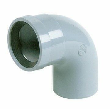 Coude arrondi 90° PVC Diamètre 160 mm M/F