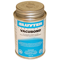 Solvent / colle clair pour PVC -  125ml